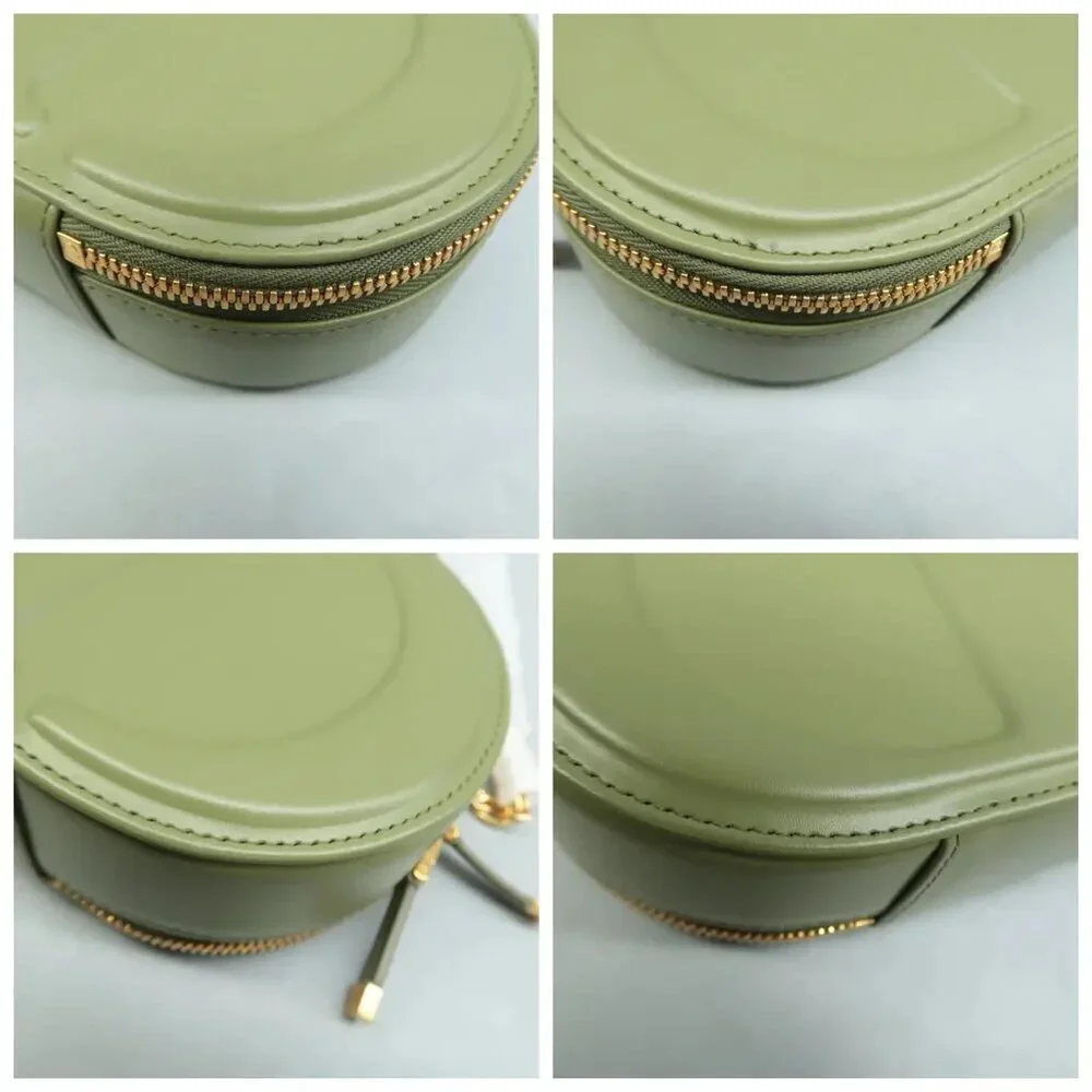 100% Authentic Dior CD Signature Green Leather Shoulder Bag 1915-08824 - Picture 8 of 12